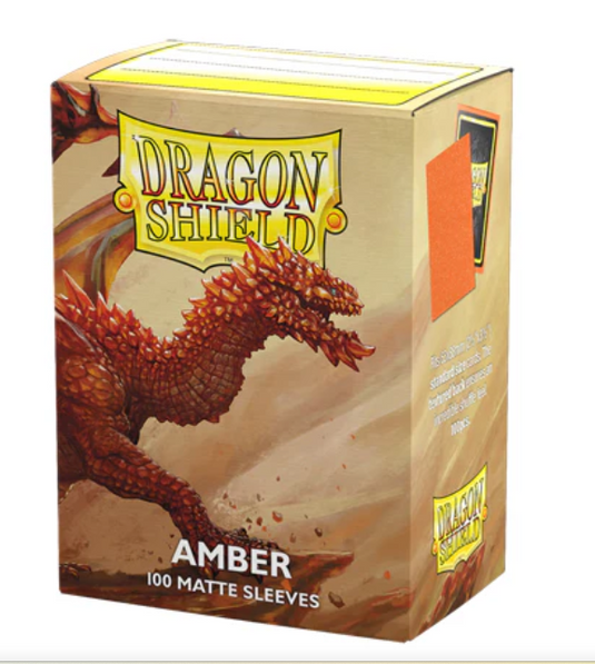 Dragon Shield - Standard Amber Matte