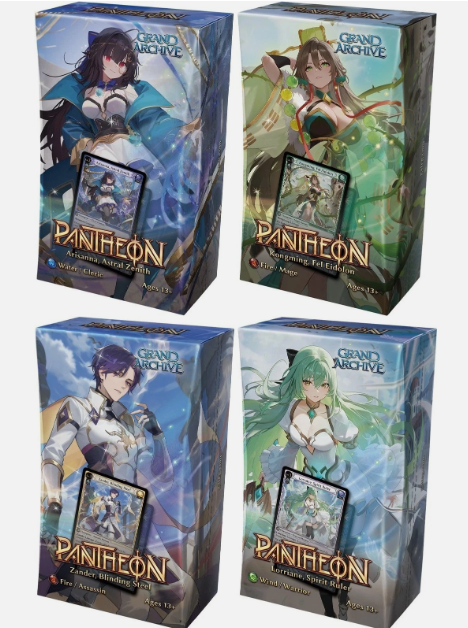 Grand Archive TCG - Radiant origins Pantheon Deck Set - English