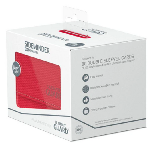 Ultimate Guard - Sidewinder 80+ Xenoskin - Red