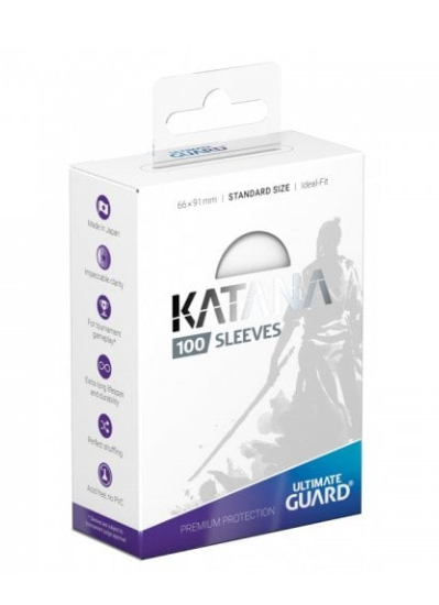 Ultimate Guard - Katana Sleeves Standard Size - White