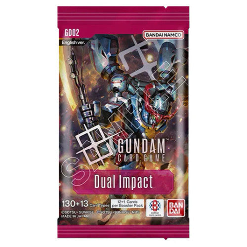 Gundam Card Game - Dual Impact (GD-02) Booster Pack