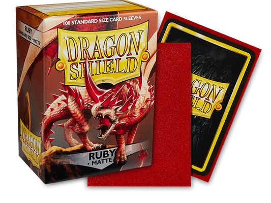 Dragon Shield - Standard Matte - Ruby