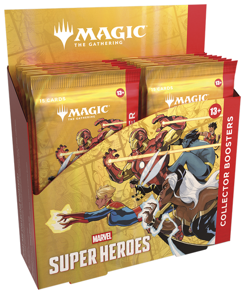 Magic: The Gathering - Marvel Super Heroes - Collector Booster Box (12 Packs)