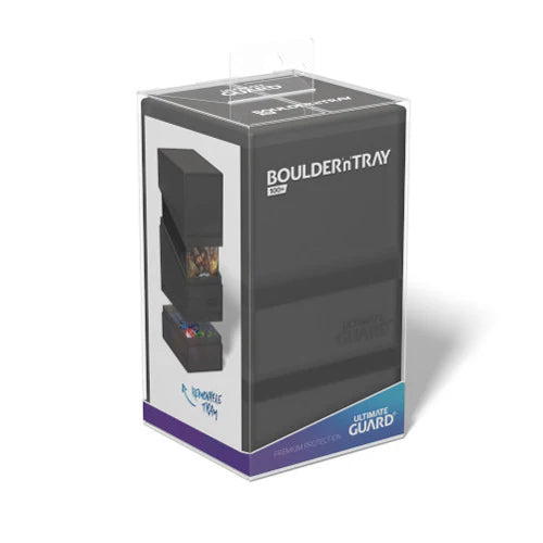 Ultimate Guard - Boulder'n'Tray - 100+ - Onyx