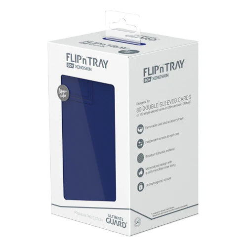 Ultimate Guard - Flip'n'Tray 80+ - Blue