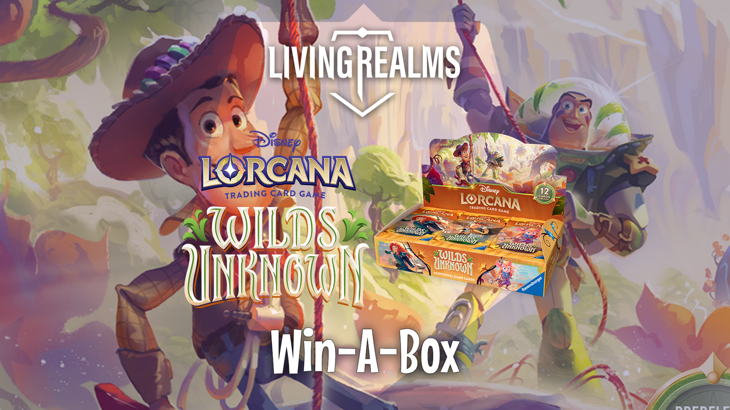 Lorcana | Wilds Unknown Win-A-Box!