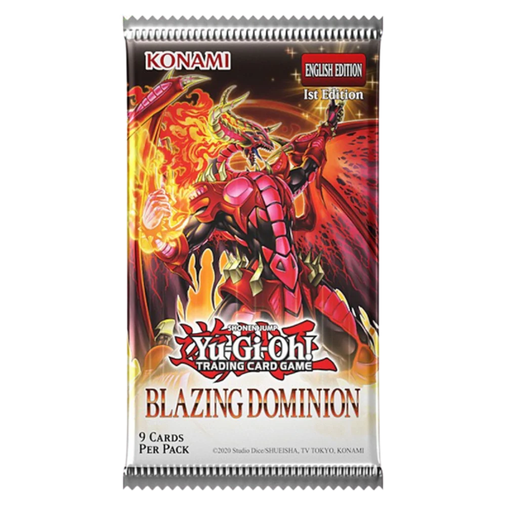 Yu-Gi-Oh! - Blazing Dominion - Booster Pack