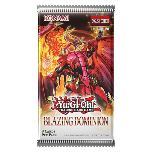 Yu-Gi-Oh! - Blazing Dominion - Booster Pack