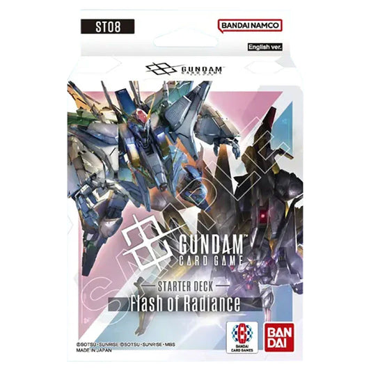 Gundam Card Game - Flash Of Radiance (ST-08) - Starter Deck