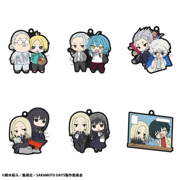 Rubber Mascot keychain - Sakamoto days