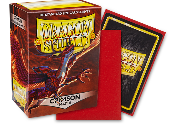 Dragon Shield - Standard Matte - Crimson