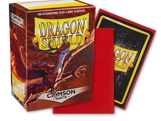 Dragon Shield - Standard Matte - Crimson