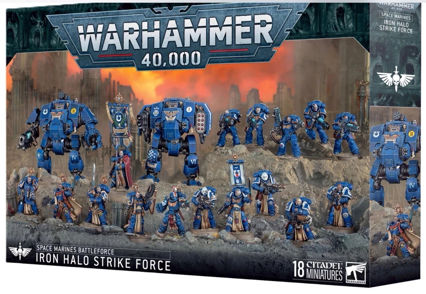 Warhammer 40000 Battleforce - Space Marines - Iron Halo Strike Force
