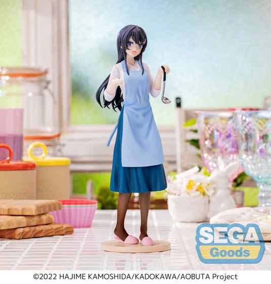 Rascal Does Not Dream of Bunny Girl Senpai Luminasta PVC Statue Mai Sakurajima Schürze 14 cm