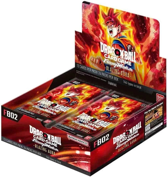 Dragon Ball Fusion World - FB02 Boîte de boosters L'aura flamboyante