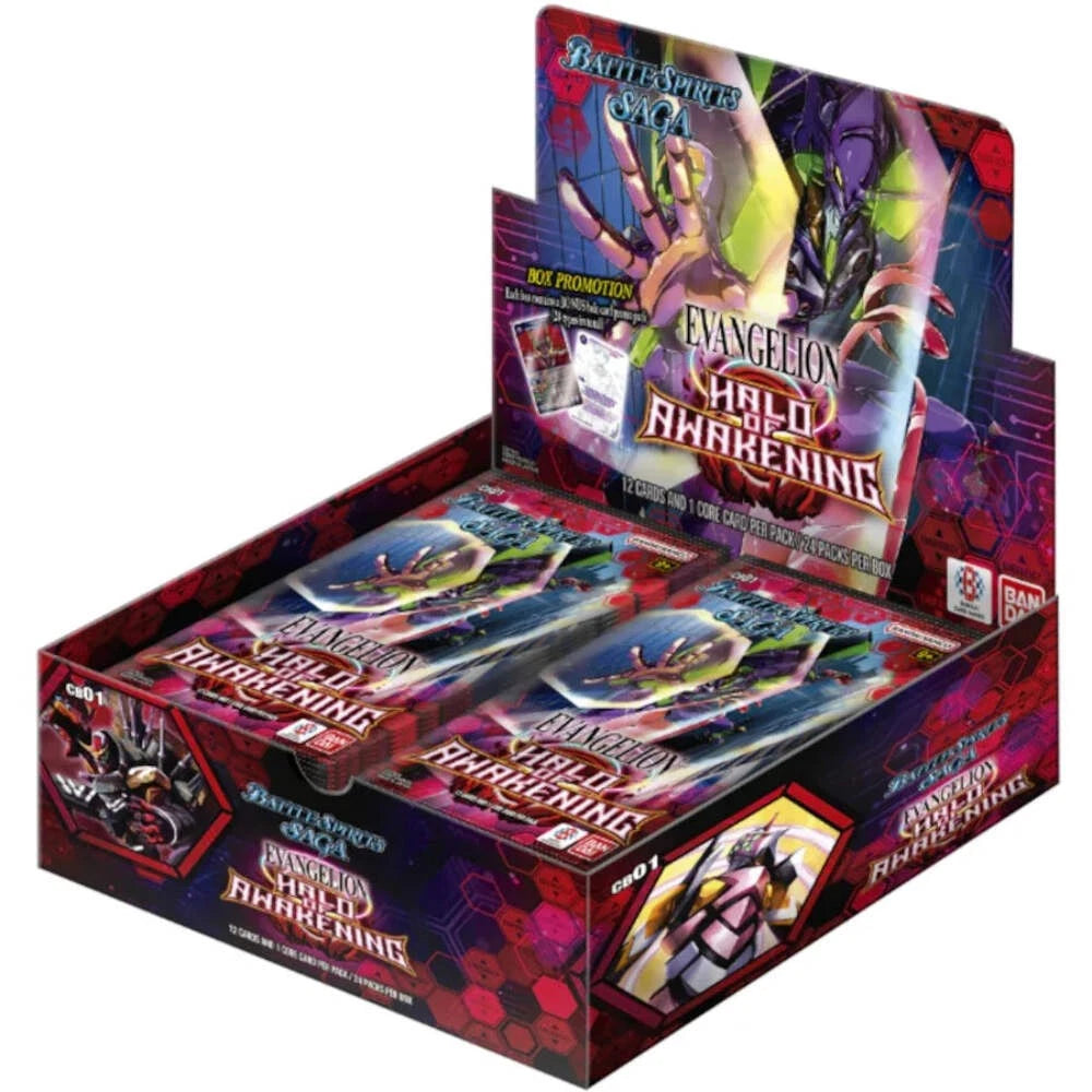 Battle Spirits Saga - CB01 Evangelion Halo of Awakening Boîte de boosters