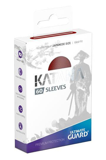 Ultimate Guard - Katana Sleeves Japanese Size (60) - Red